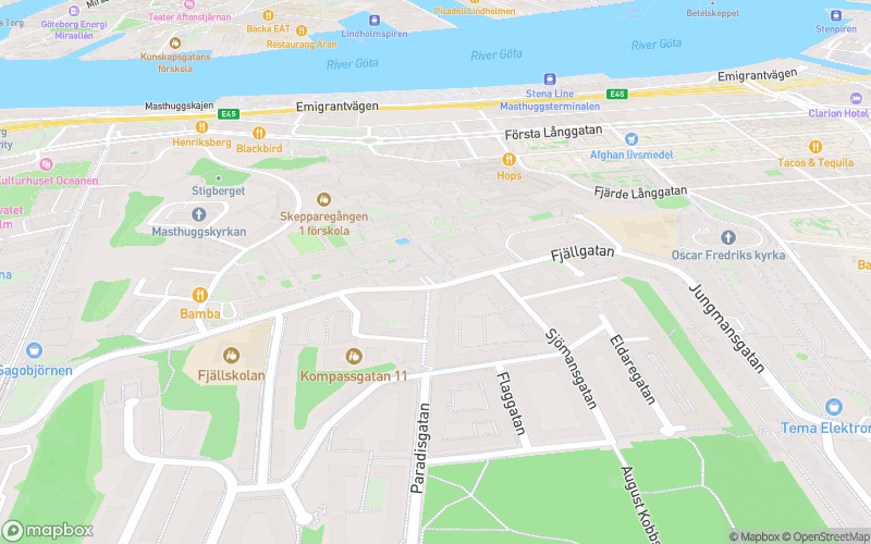 Godis Stan - Göteborg karta