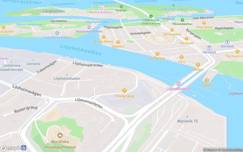 Marabougram - Stockholm karta
