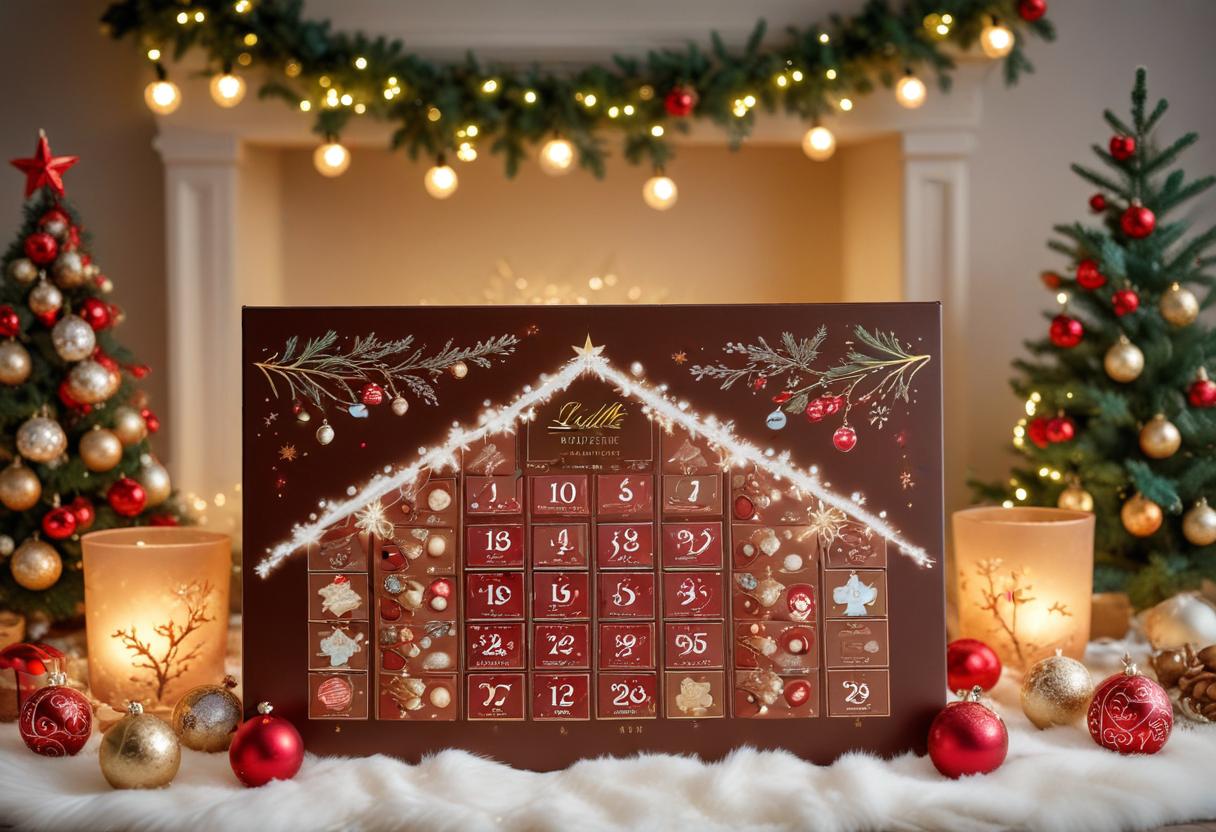 Fira jul med lyxiga chokladkalendrar från Lindt! illustration