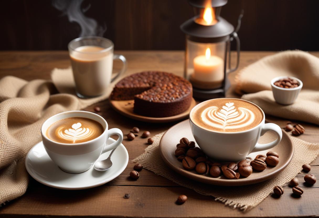 Sätt lite smak på livet med kaffe kalendern! illustration