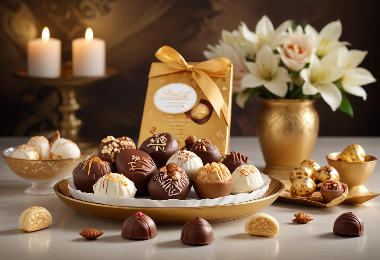 Upptäck Lindts lyxiga chokladpraliner och erbjudanden! illustration