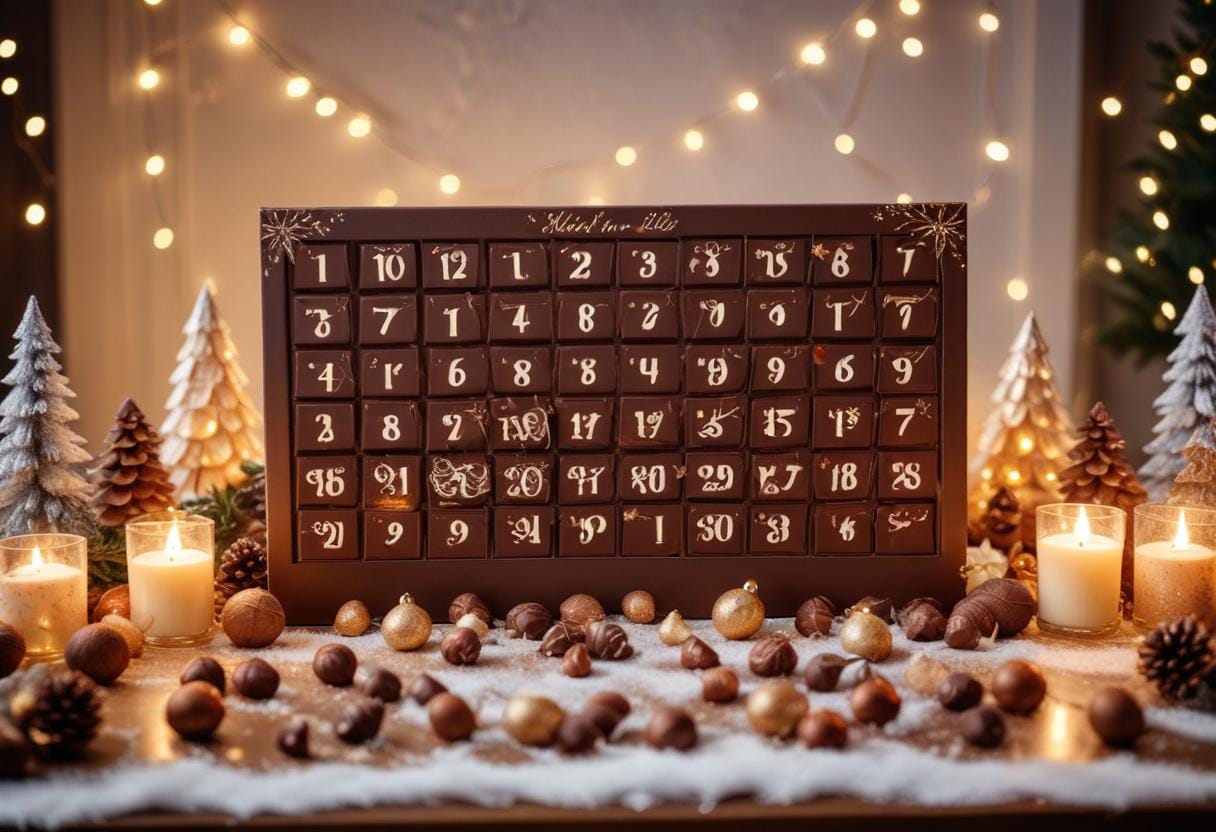 Chokladjulkalendern som gör din december sötare och mysigare illustration